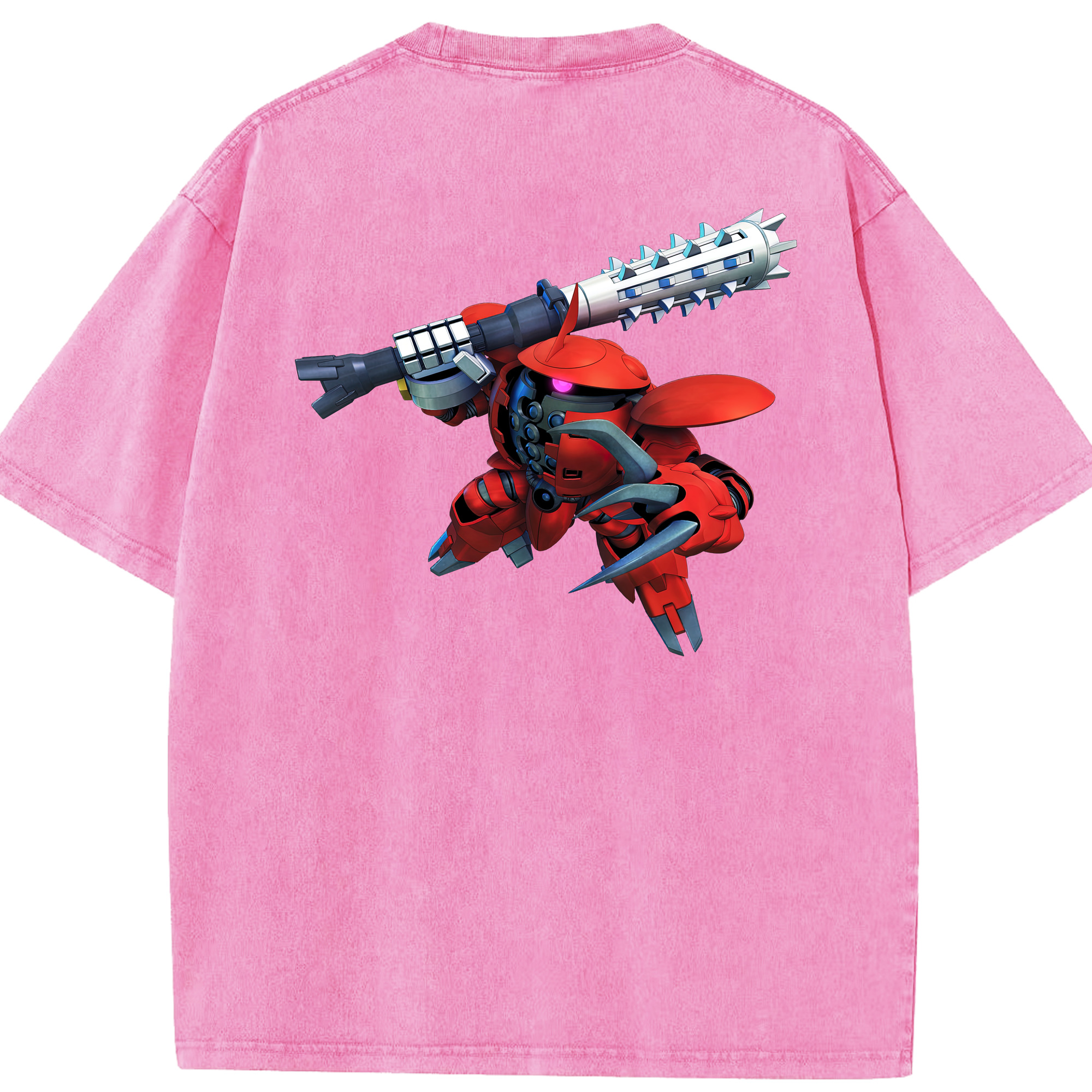 （画像用） 機動戦士ガンダム Mobile Suit Gundam 綿100% ヴィンテージ風 半袖Tシャツ（背面プリント）